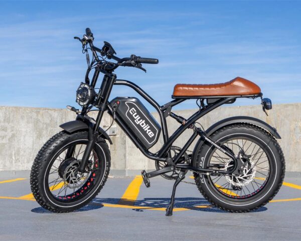 Euybike S4 Pro Max Dual Motor Long Range Moped-Style Electric Bike eBike 1000Wx2 Motors 52V 30Ah