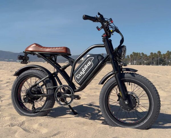 Euybike S4 Pro Max Dual Motor Long Range Moped-Style Electric Bike eBike 1000Wx2 Motors 52V 30Ah
