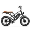 Euybike S4 Pro Max Dual Motor Long Range Moped-Style Electric Bike eBike 1000Wx2 Motors 52V 30Ah