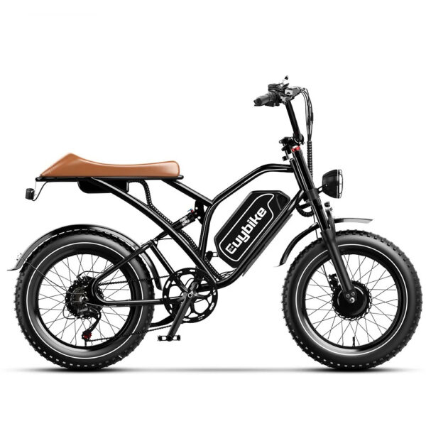 Euybike S4 Pro Max Dual Motor Long Range Moped-Style Electric Bike eBike 1000Wx2 Motors 52V 30Ah
