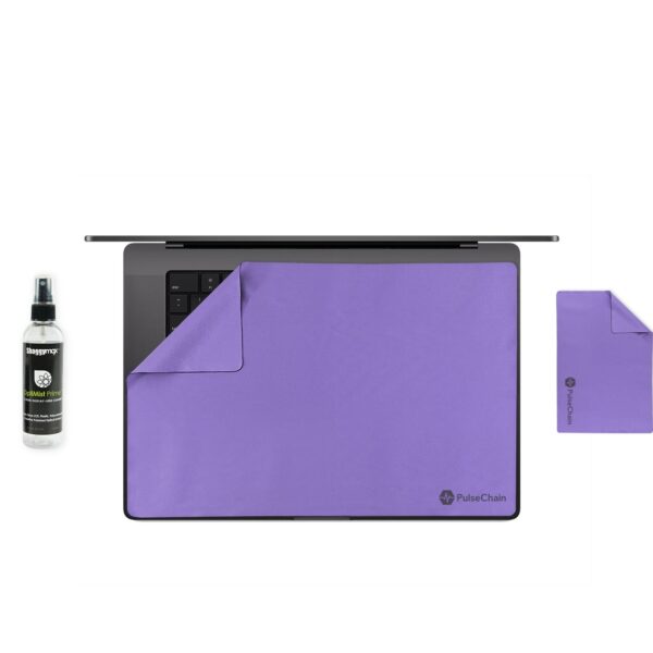 PulseChain Pac Screen Protector Keyboard Cover & Cleaning Kit