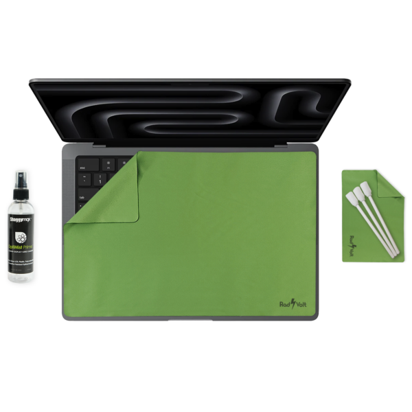 RadVolt-14-MBP-SA 14″ MacBook Pro Screen Protector Keyboard Cover Wipe Cleaner – UnderWare Care Kit