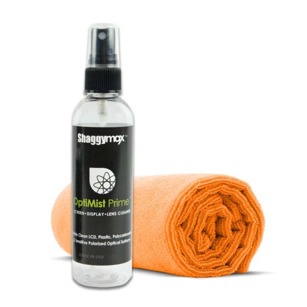 OptiMist Prime TV Cockpit & Controls - Screen Cleaning Kit - Orange